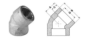 Elbow 45 exporter, Elbow 45 suppliers india, Elbow 45 stockist